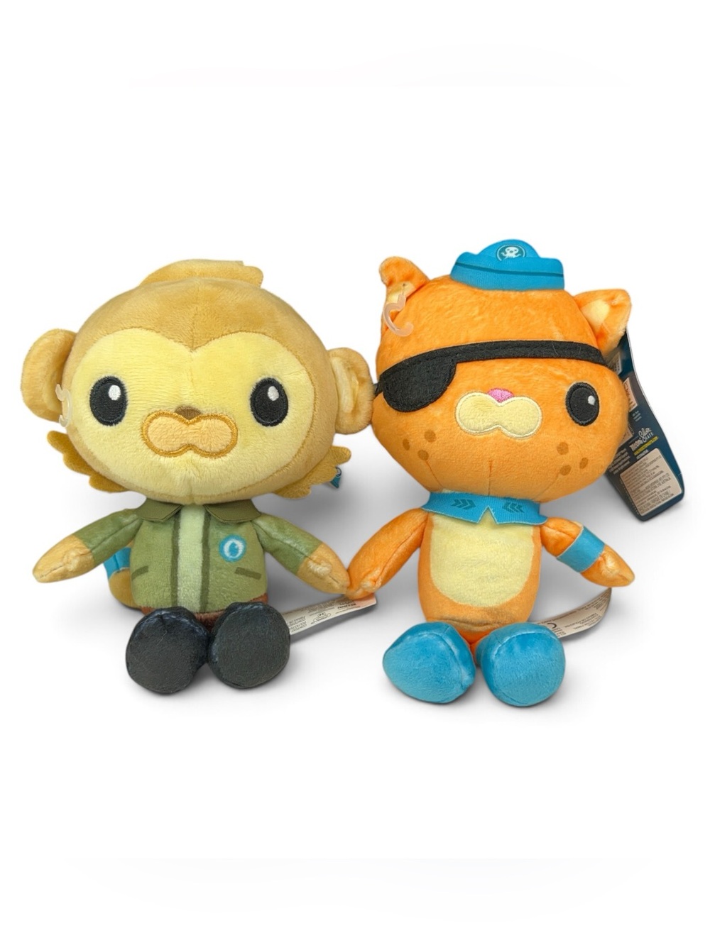 Octonauts Plush Toy Set - Kwazii And Tunip